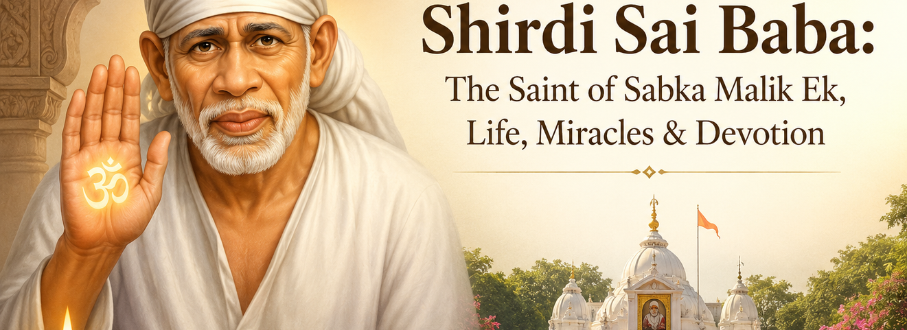 Shirdi Sai Baba: The Saint of Sabka Malik Ek, Life, Miracles & Devotion
