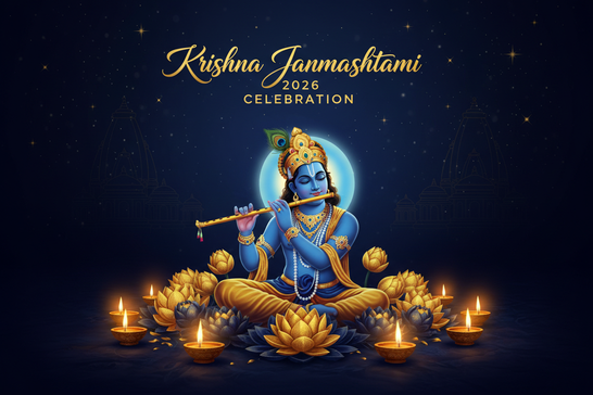 Krishna Janmashtami 2026: Celebrate the Divine Birth of Lord Krishna