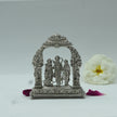 Ram Darbar Idol with Ornate Arch – Handcrafted Shri Ram, Sita, Lakshman & Hanuman Murti