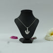 Silver Plated Brass Khanda Pendant | Khanda Symbol Locket | Pendant Only