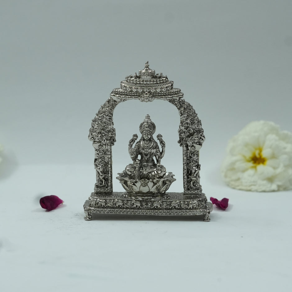 Divine Goddess Lakshmi and Ganesh Murti – Handcrafted Pooja Murti for Home & Temple