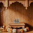 Brass Lakshmi Ganesh Idol in Silver Finish – Auspicious Home Décor & Gifting