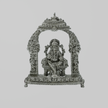 Divine Lord Ganesha Idol with Ornate Arch – Handcrafted Vighnaharta Murti for Pooja & Gifting