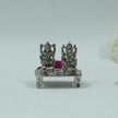 Lakshmi Ganesha Idol Set – Handcrafted Prosperity & Wisdom Murti for Pooja & Gifting