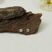 Om (ॐ) Silver Stud Earrings | Sacred Aum Spiritual Jewellery
