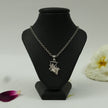 Divine Jhula Krishna Pendant in Brass with Silver Finish – Spiritual Pendant Only