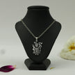 Silver Plated Brass Shreenath Ji Pendant | Lord Krishna Shreenathji Locket | Pendant Only
