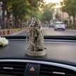 Radha Krishna Idol | Premium Brass Idol with Silver Finish | Divine Love & Harmony Murti