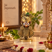 Jagannath Ji Murti | Brass Idol with Brass & Silver Finish