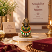 Shree Khatu Shyam Ji Murti | 52 mm Brass Idol with Brass & Silver Finish