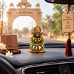 Shree Khatu Shyam Ji Murti | 52 mm Brass Idol with Brass & Silver Finish
