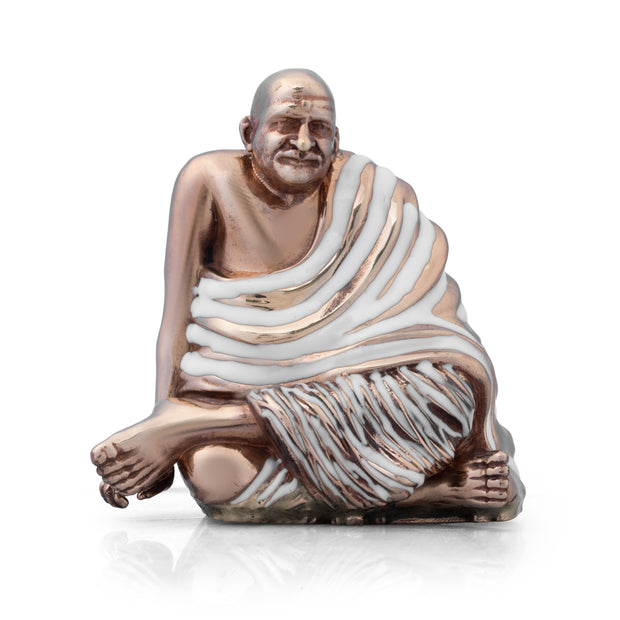 Neem Karoli Baba Energized Brass Idol | Divine Guru Ji Murti for Home, Office & Meditation