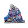 Neem Karoli Baba Energized Brass Finish Hand-Painted Brass Idol | Guru Ji Murti