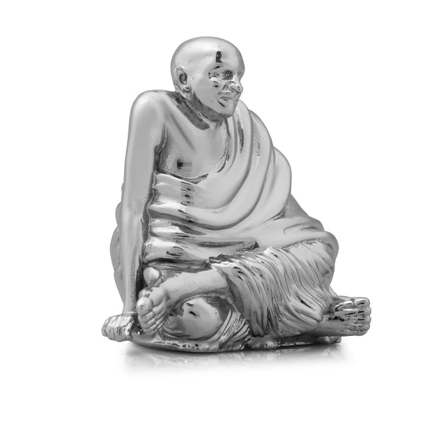 Neem Karoli Baba Brass Finish Brass Idol | Energized Guru Ji Murti
