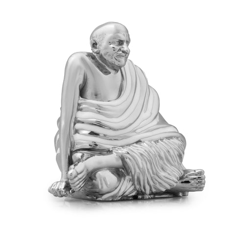 Neem Karoli Baba Brass Finish Brass Idol | Energized Guru Ji Murti