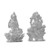 Lakshmi Ganesha Idol Set – Handcrafted Prosperity & Wisdom Murti for Pooja & Gifting