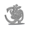 Divine Om Ganesh Brass Idol | Energized Lord Ganesha Aum Murti for Home, Office & Pooja