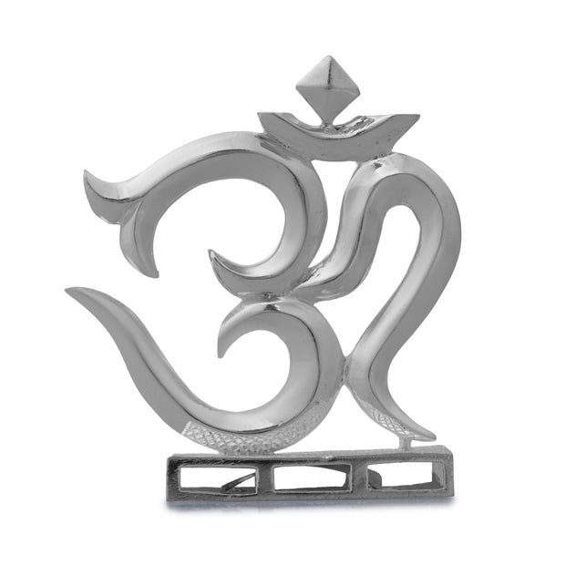 Divine Om Symbol Brass Idol | Sacred Aum Murti for Home, Office & Meditation (Energized)