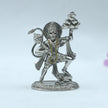 God Hanuman Murti Silver Finish Brass Idol | Sankat Mochan Bajrangbali Murti for Home & Office
