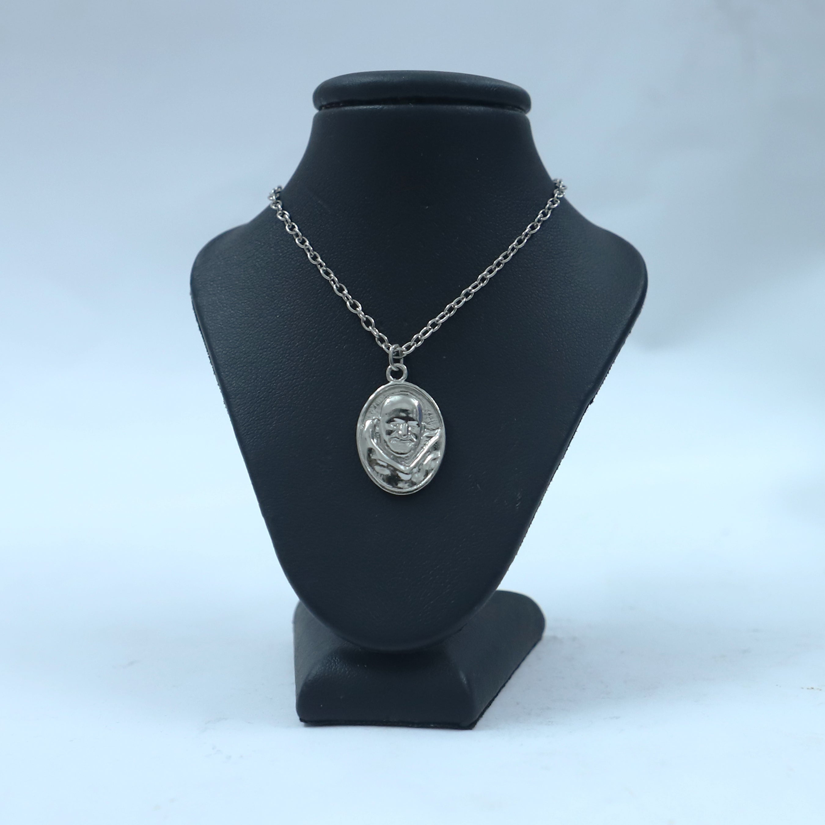 Neem Karoli Baba Blessings Silver Pendant | Guru Ji Locket for Home Puja & Daily Wear