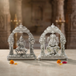 Divine Goddess Lakshmi and Ganesh Murti – Handcrafted Pooja Murti for Home & Temple
