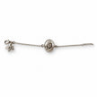 My Guru Ji silver-plated brass bracelet featuring a central Guru Ji portrait charm and an adjustable chain.